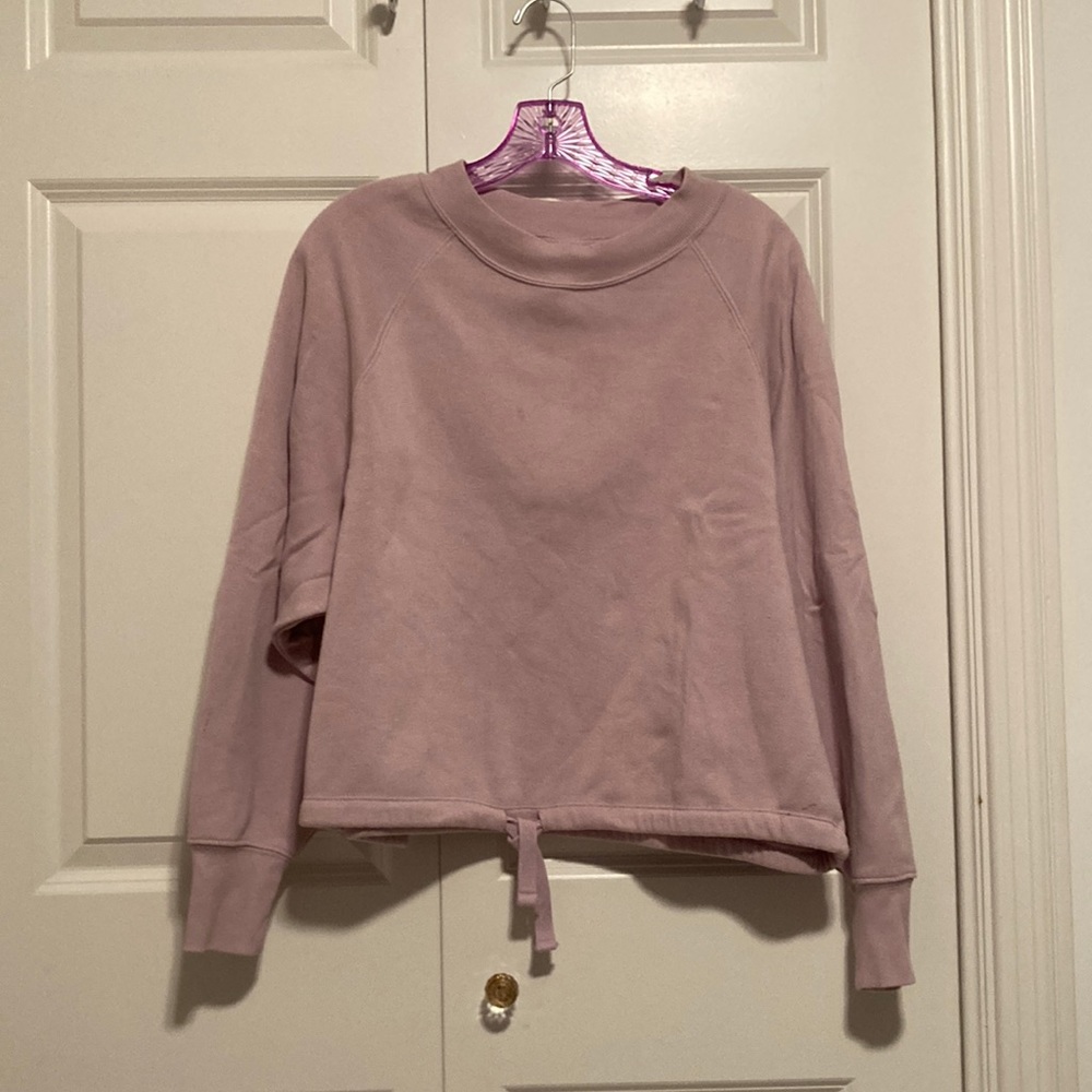 Womens Old Navy Active Pink Sweatshirt Size Medium